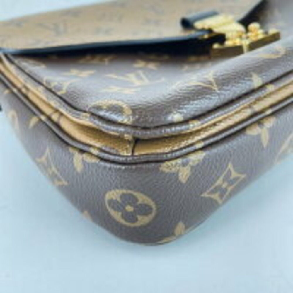 Louis Vuitton Metis brown Monogram shoulder tone Pochette two Reverse bag - Picture 7 of 9